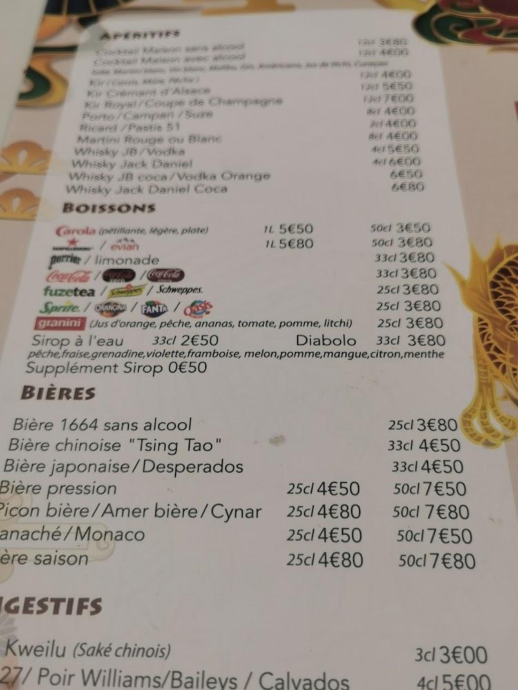 Le Grand Aigle - Menu Image 3